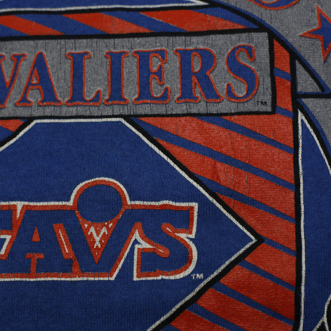 Vintage 1989 Nutmeg Mills Cleveland Cavaliers Crewneck Sweatshirt Royal Blue L