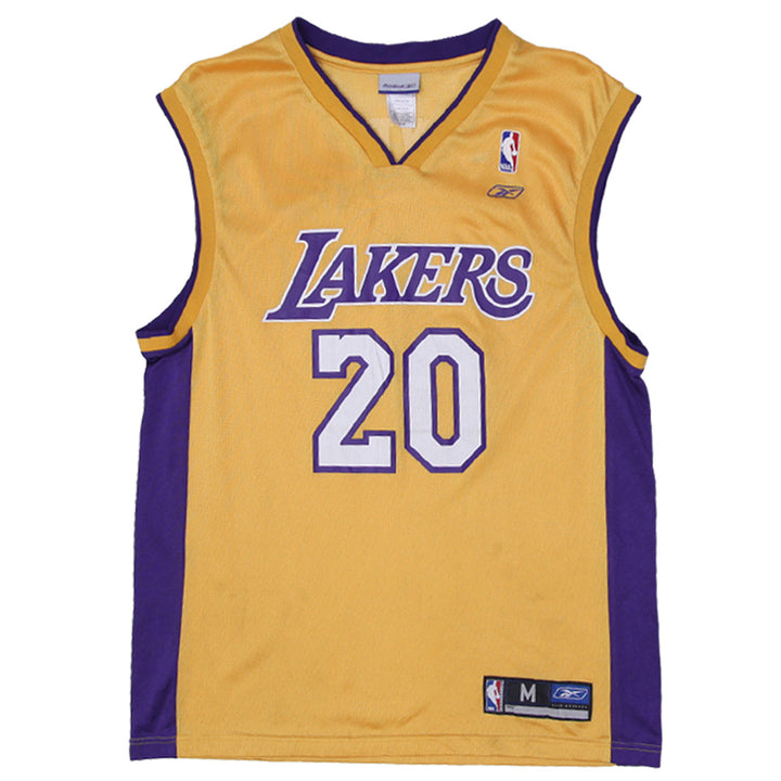 Vintage Gary Payton #20 Los Angeles Lakers Reebok NBA Jersey