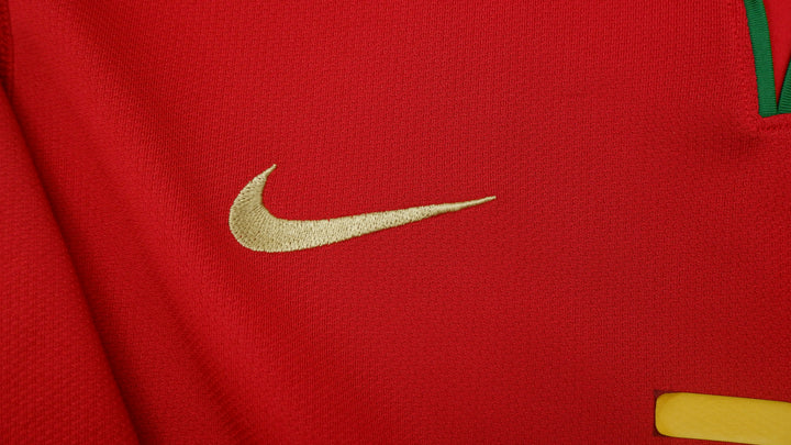 Mens Nike Portugal Nike 2008-2010 Euro Football Home Jersey #7 Ronaldo