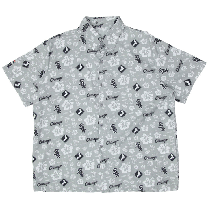 Mens Chicago White Sox AOP Hawaiian Shirt