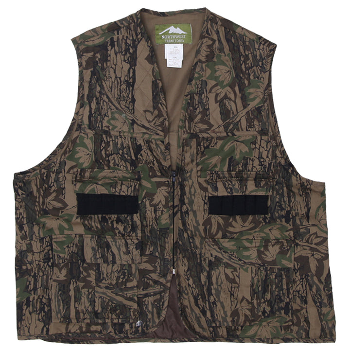 Mens Northwest Territory Camo Hunting Vest - Fashion Rerun Vintage Migration_Jacket