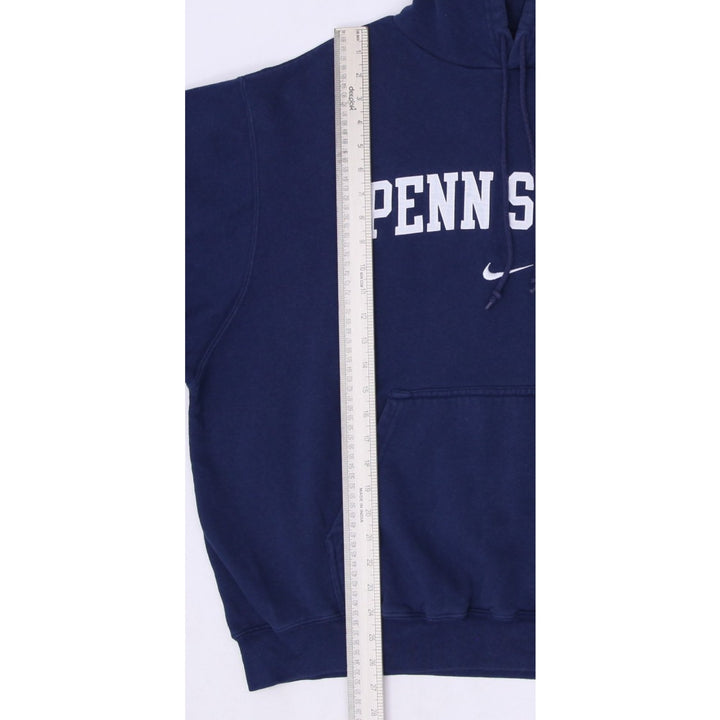 Vintage Embroidered Nike Logo Penn State Navy Pullover Hoodie XL