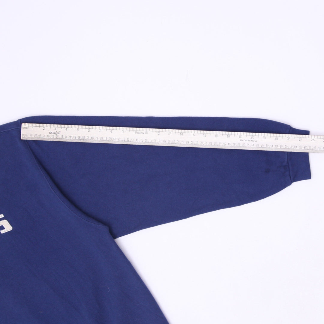 Vintage 20s Nike Team NHL Toronto Maple Leafs Center Swoosh Sweatshirt Navy L