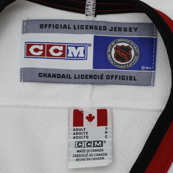 Vintage CCM NHL Ottawa Senators White Ice Hockey Jersey | Migration_Jerseys - Back View | Fashion Rerun