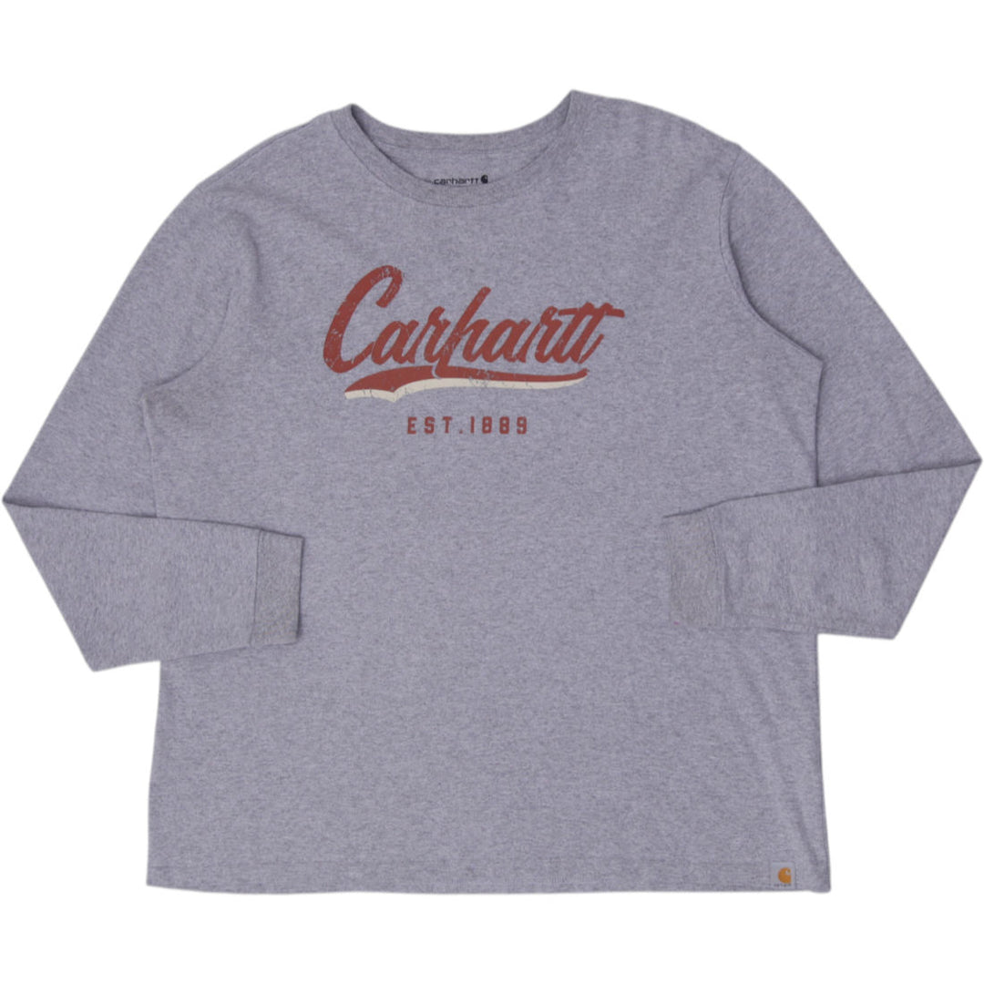 YOUTH BOYS Carhartt Long Sleeve T-Shirt Size XL