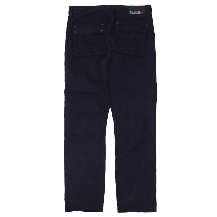 Mens Sean John Black Cargo Denim Pants