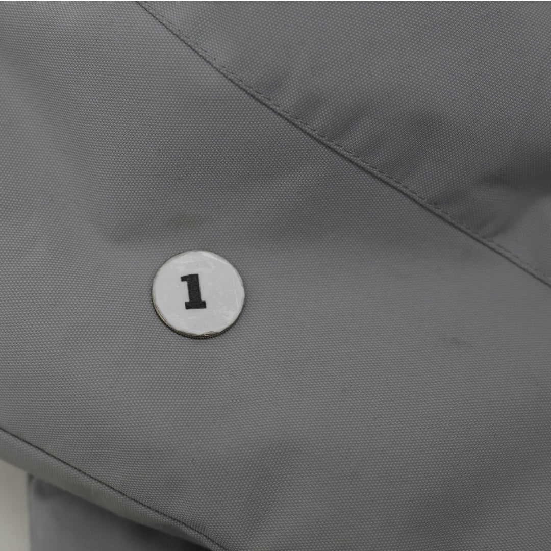 Vintage Ski-Doo Snowmobile Jacket Padded Insulated R.P.M. BRP Grey White Red M | Migration_Jackets - View 6 | Fashion Rerun