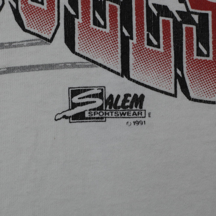 Vintage 1991 Chicago Bulls NBA World Champions T-Shirt Made In USA Single Stitch | Migration_T-Shirts - Detai | Fashion Rerun