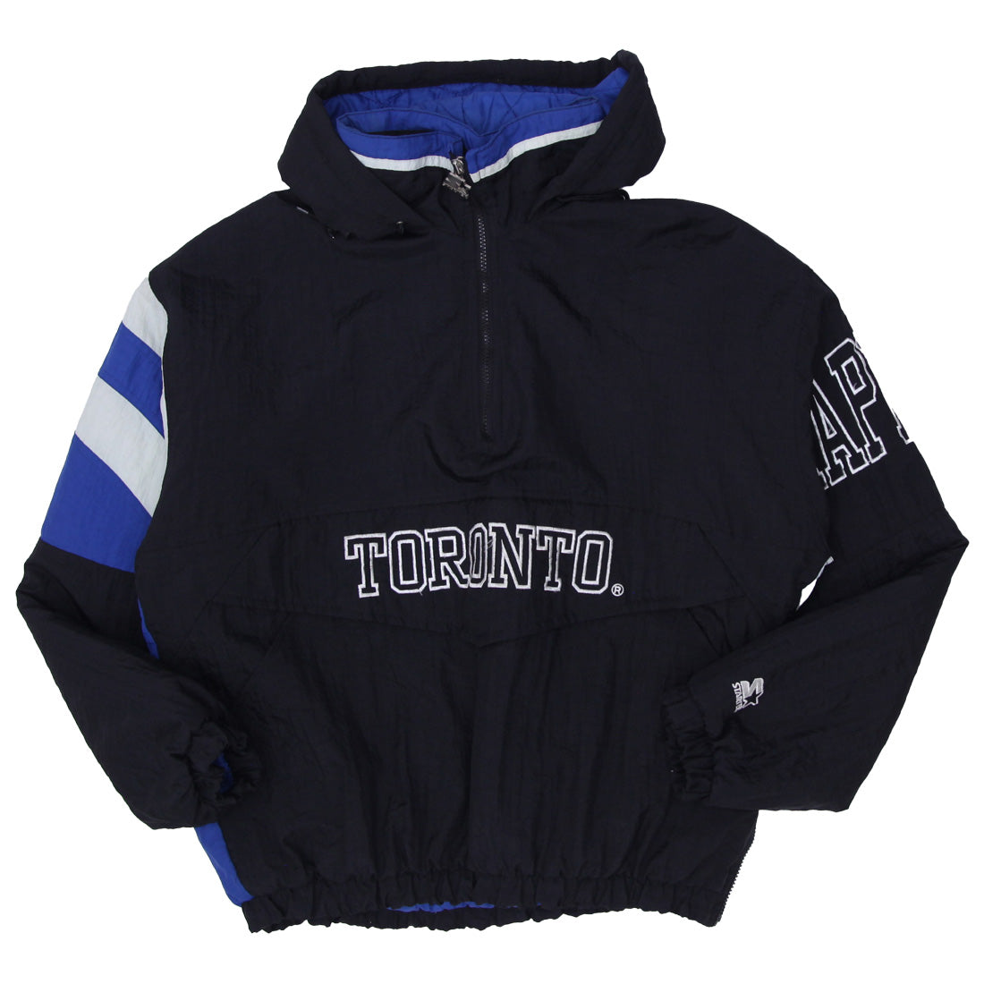 Shop Vintage Starter Toronto Maple Leafs Quarter Zip Quilted Lined