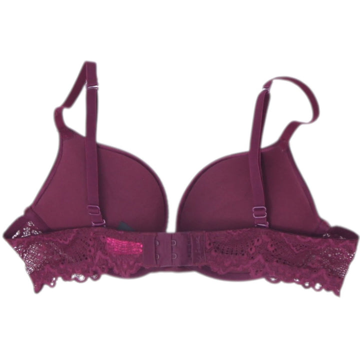 Ladies La Senza Hello Sugar Up 2 Cup Double Push-Up Plunge Bra 34A