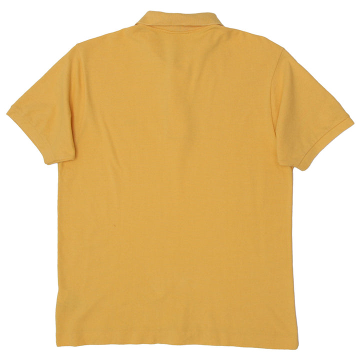 Mens Lacoste Yellow Polo T-Shirt