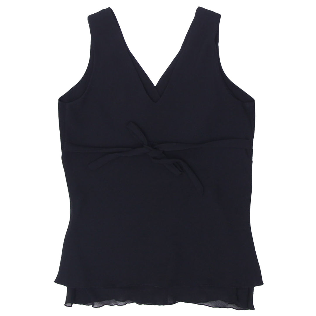 Y2K Ladies Mariposa Black Sleeveless Tops