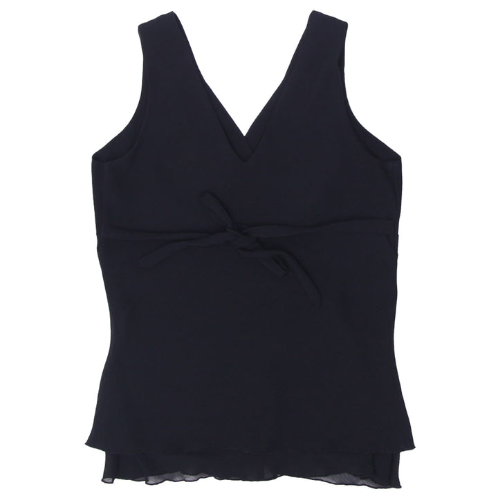 Y2K Ladies Mariposa Black Sleeveless Tops