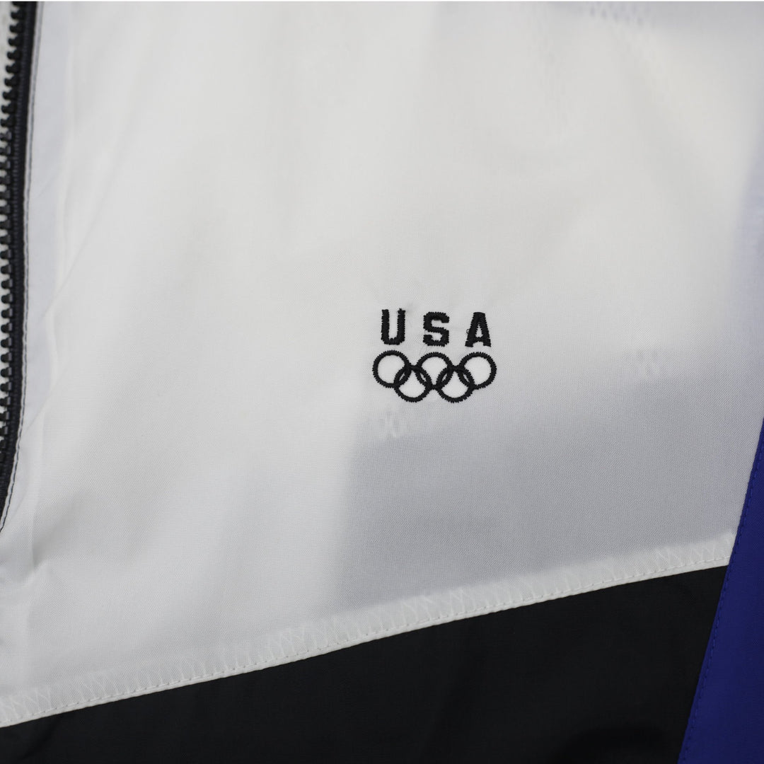 Vintage JCPenney USA Olympics Windbreaker Zip Up Jacket M | Migration_Jackets - Detail View | Fashion Rerun