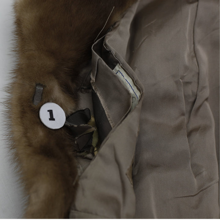 Rare Hudson’s Bay Co. Monogrammed  Designer Lining Mid-Century Luxury Stroller