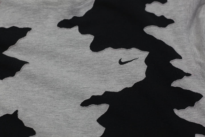 Rework Nike Black Patches Pattern  Mens T-Shirt PR261