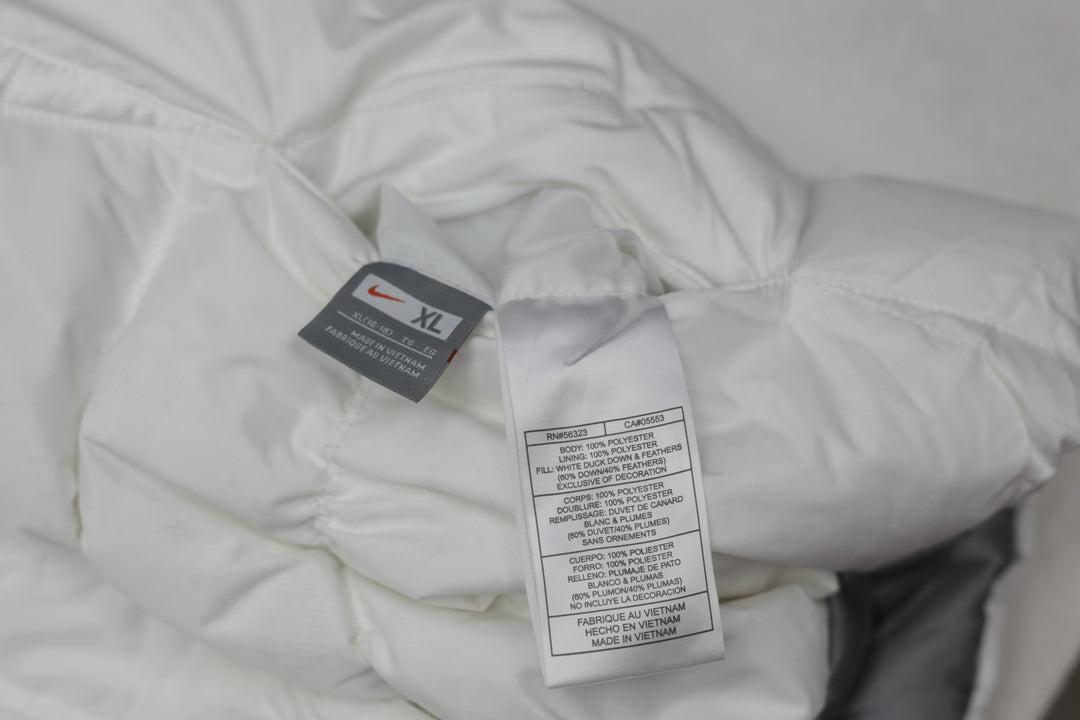 Mens Nike Embroidered Sleeveless Puffer Jacket