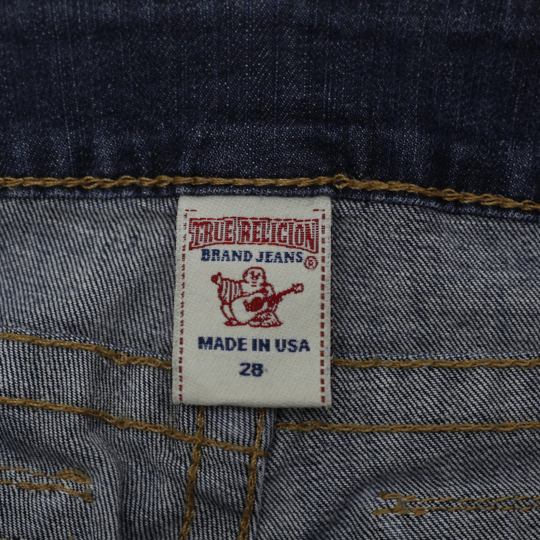 Y2K Ladies Flap Pocket Flare Jeans Size 28