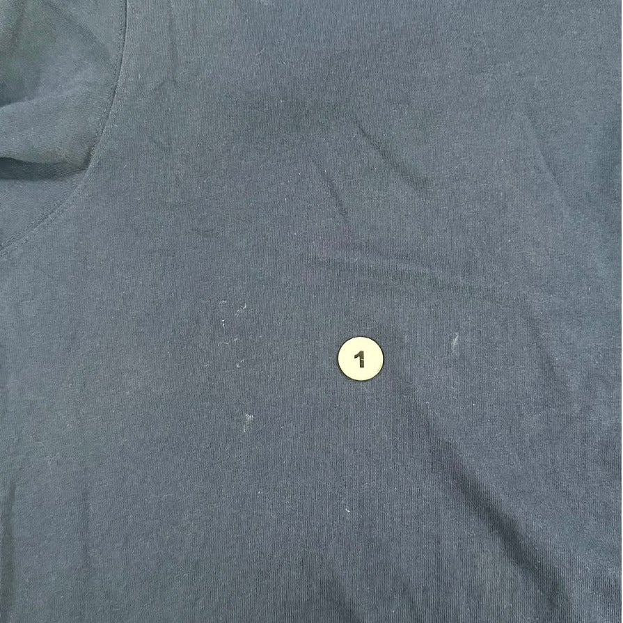Mens Carhartt Heavyweight K87 Left-Chest Pocket T-Shirt Navy Blue Size L