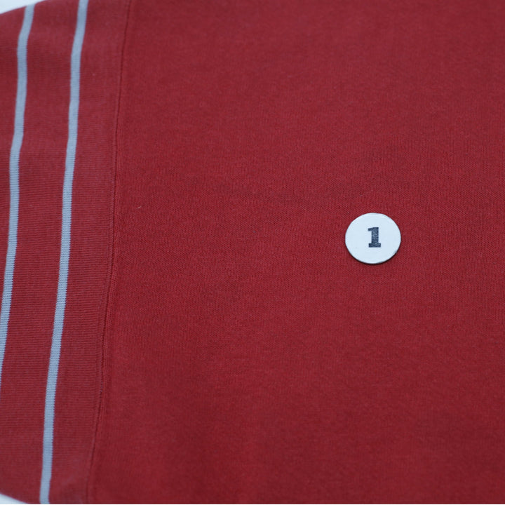 Vintage Nutmeg 1990s Red NFL San Francisco 49ers Crewneck Sweatshirt Made In USA M