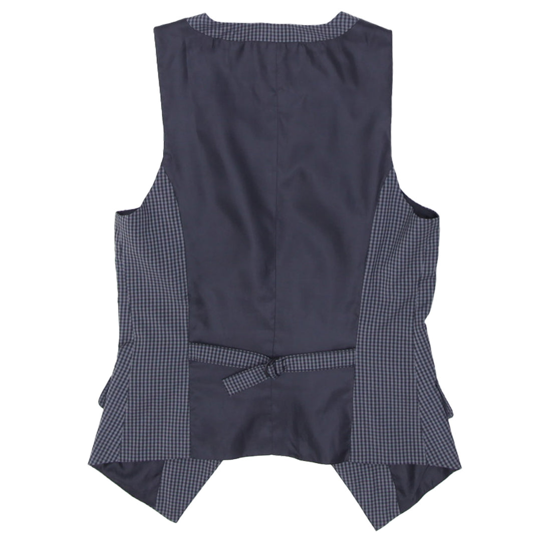 Y2K Ladies Basic Wear By Stradivarius Gingham Vest