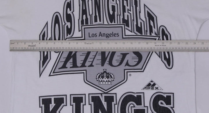 Vintage 1990s Los Angeles Kings NHL All-Over Print Graphic T-Shirt Made In USA | Migration_T-Shirts - View 6 | Fashion Rerun
