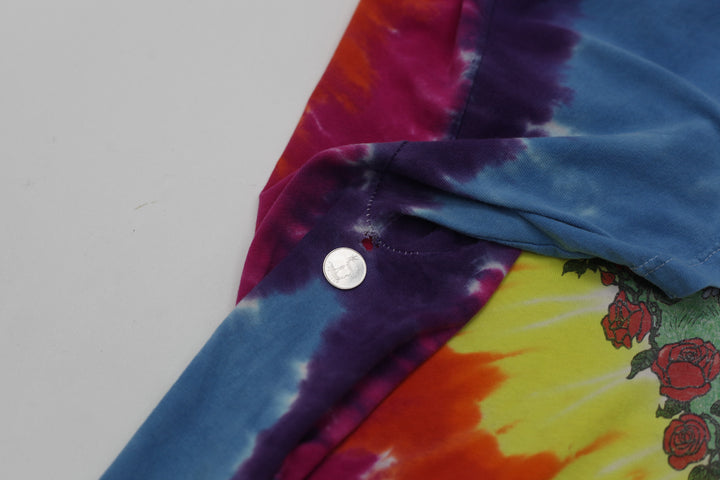 1994 Vintage Grateful Dead Summer Tour Tie Dyed T-Shirt Liquid Blue - Fashion Rerun Vintage Migration_T-Shirt