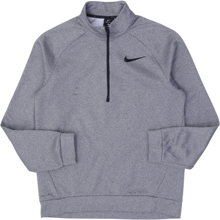 Mens Nike Dri-Fit Swoosh Embroidered 1/2 Zip Jacket
