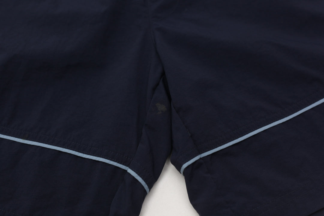 Vintage Adidas Embroidered Navy Shorts | Migration_Shorts FBFIRST20 JUNEEID20% - Detail View | Fashion Rerun