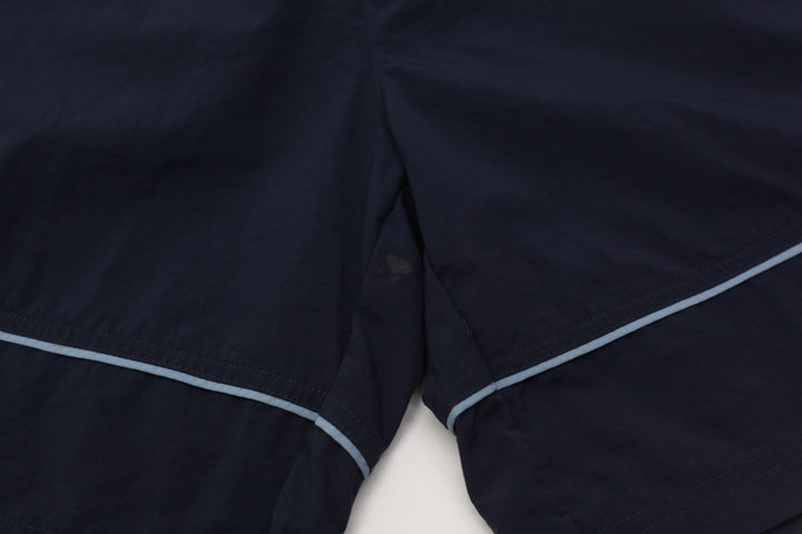Vintage Adidas Embroidered Navy Shorts | Migration_Shorts FBFIRST20 JUNEEID20% - Detail View | Fashion Rerun