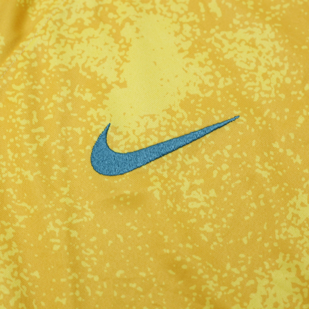 Mens Nike Australia 2022-23 Home Football Shirt Jersey Nike Gold Yellow Size L