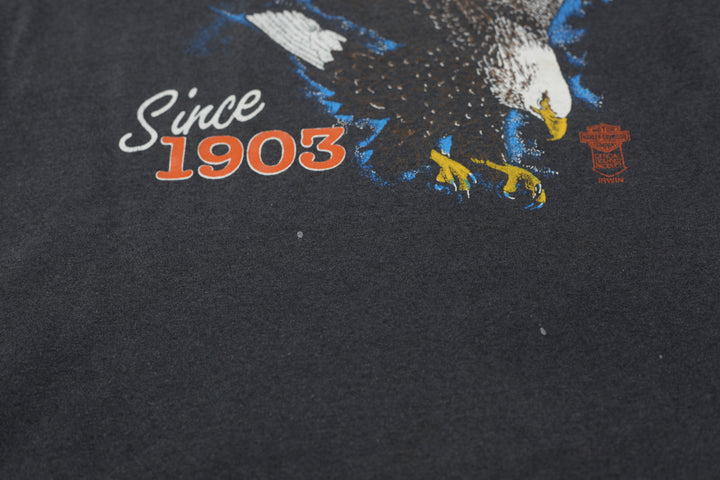 Vintage Harley Davidson Eagle T-Shirt Single Stitch L