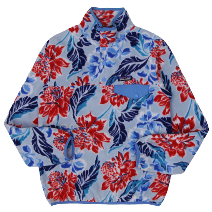 Ladies Patagonia Synchilla Hawaiian Mano Snap-T Fleece Pullover