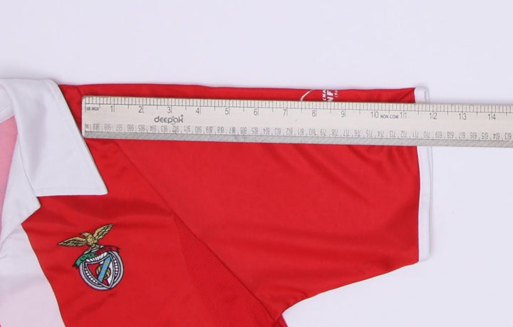 Vintage 2003/2004 Youth Boys Benfica Vodafone Home Soccer Jersey Size M | Migration_Jerseys - View 13 | Fashion Rerun