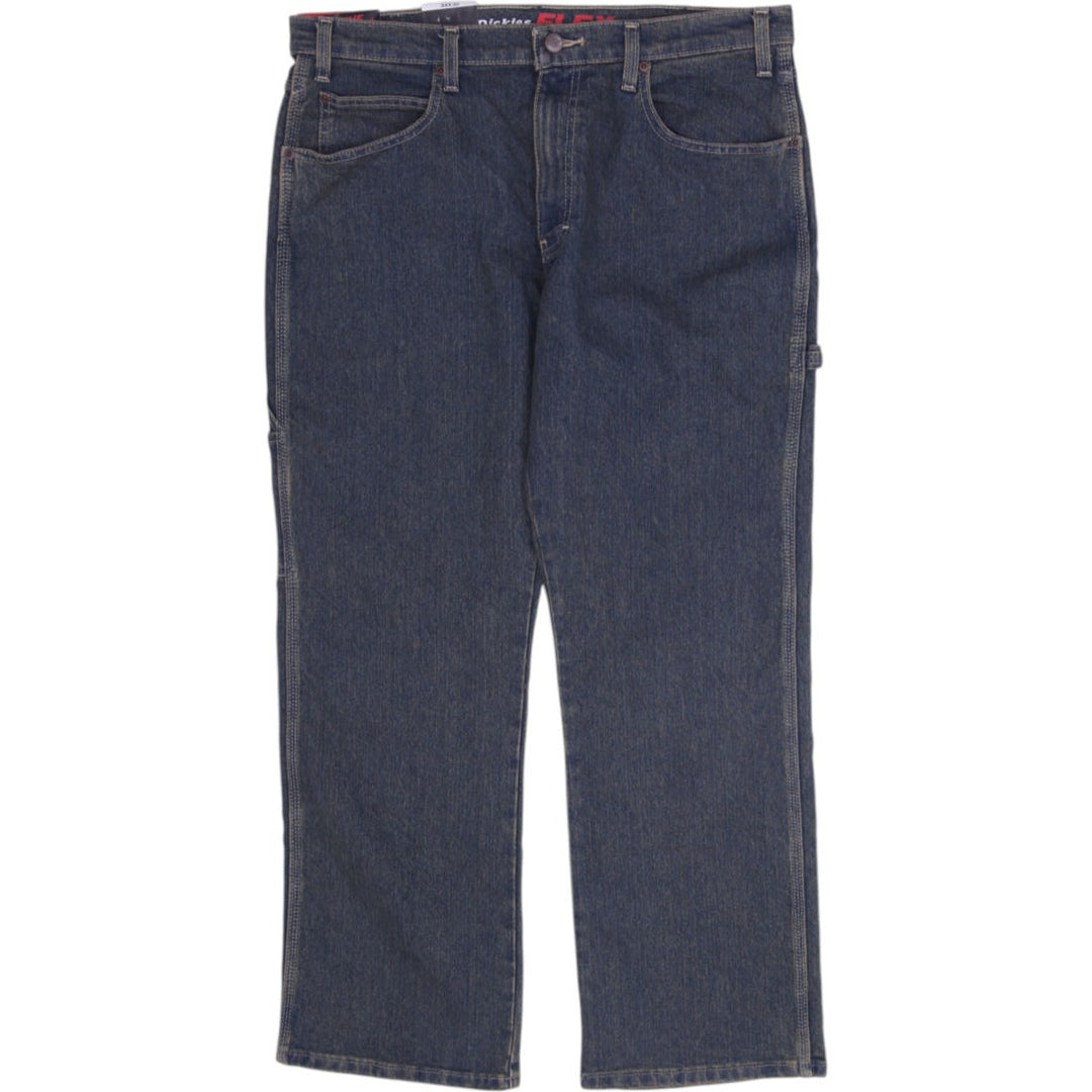 Mens Dickies FLEX Relaxed Fit Carpenter Jeans Size 34x30