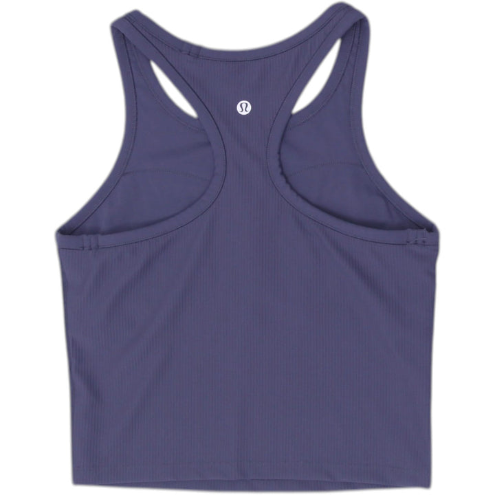 Ladies Lululemon Tank Top Blue Stretchable Sport Size 8
