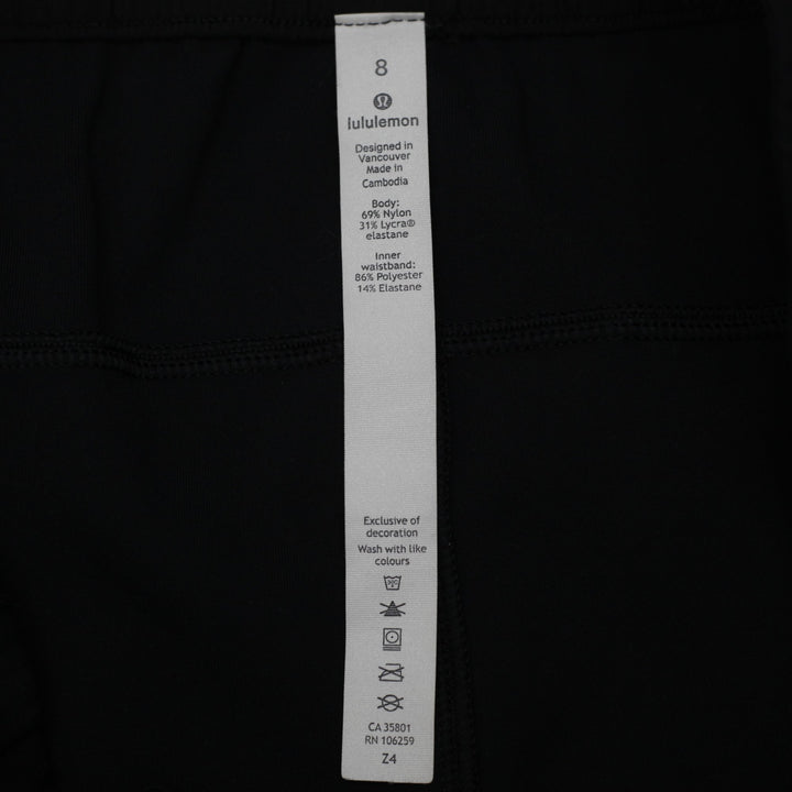 Ladies Lululemon Stretch High-Rise Pants Size 8