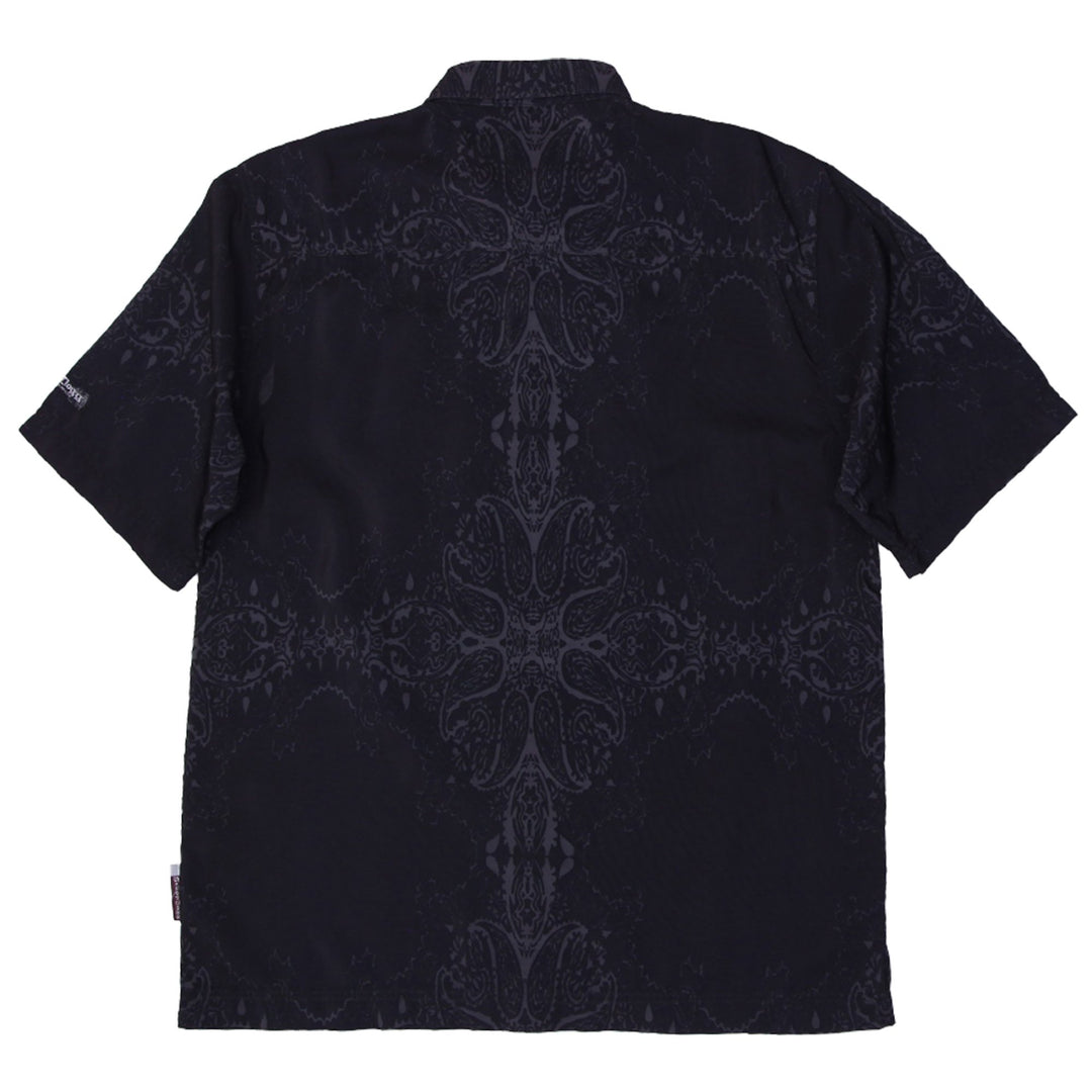 Mens Snoop Dogg Clothing Company Printed Button Short Sleeve Shirt