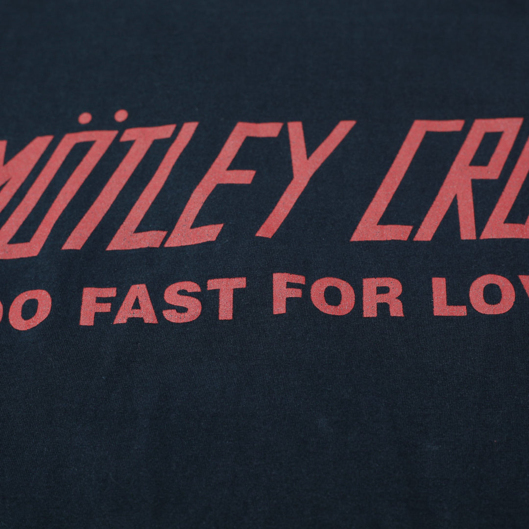 Mens Mötley Crüe Too Fast For Love Band T-Shirt Size M