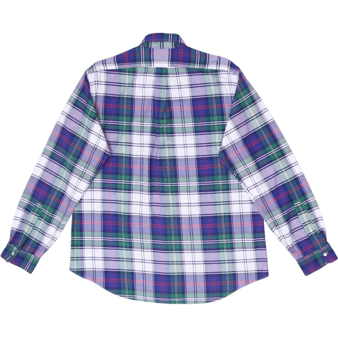 Mens Ralph Lauren Classic Fit Plaid Long Sleeve Shirt Size XL