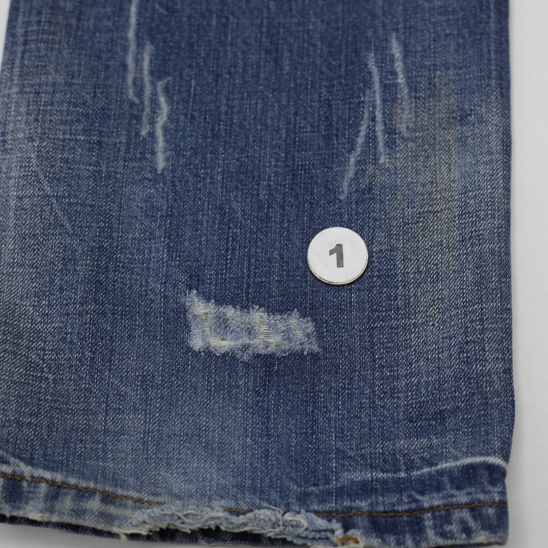 Mens Levi's 501 Original Fit Straight Leg Denim Jeans Size W30 L32
