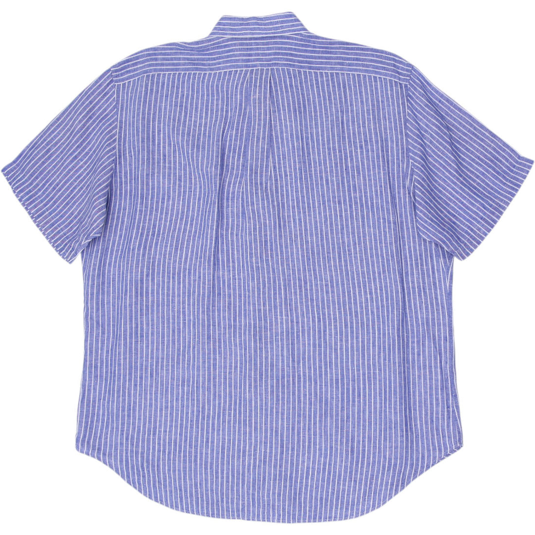 Vintage Mens Ralph Lauren Classic Fit Striped Shirt Size XL