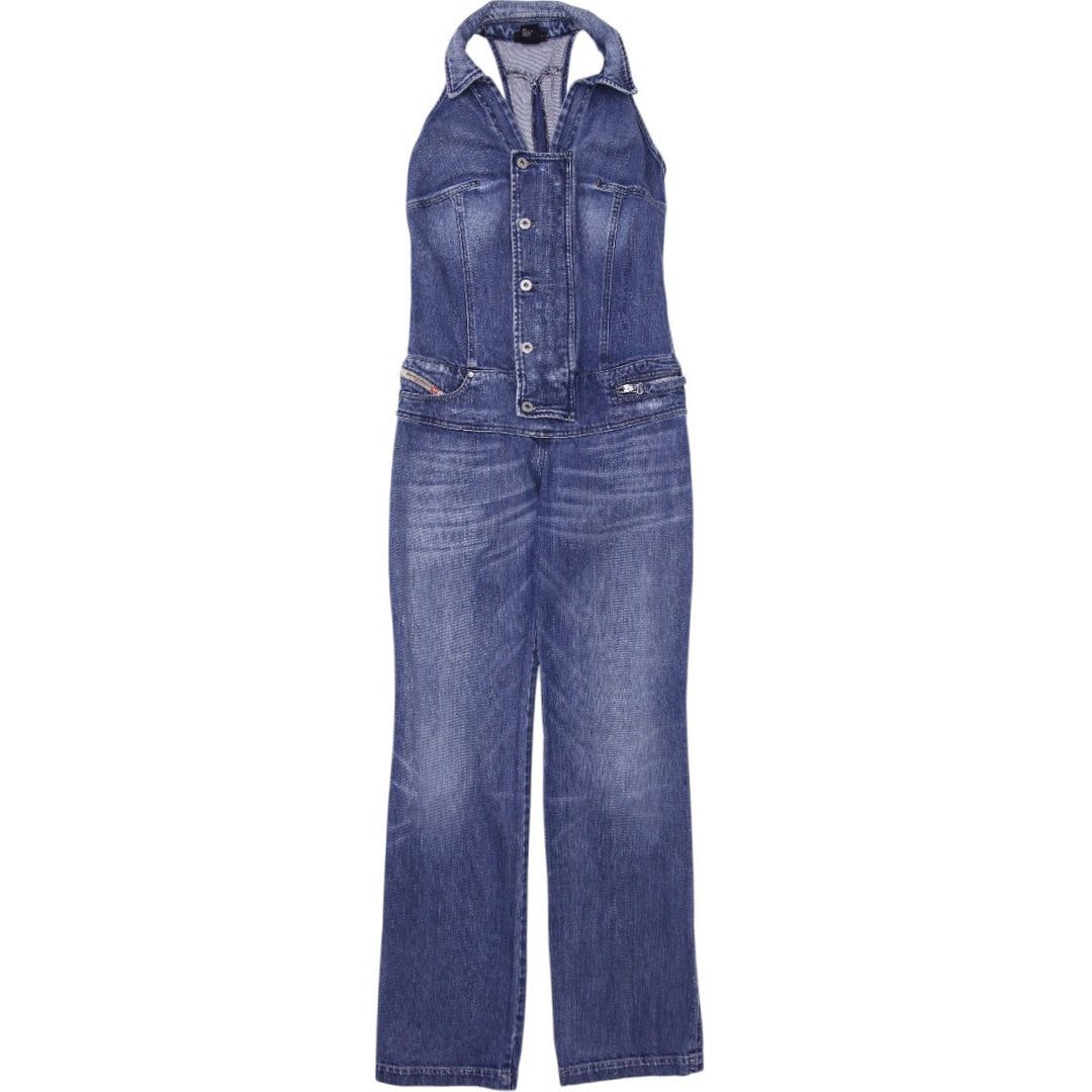 Vintage Ladies Diesel Jumpsuit Denim Overall Size M