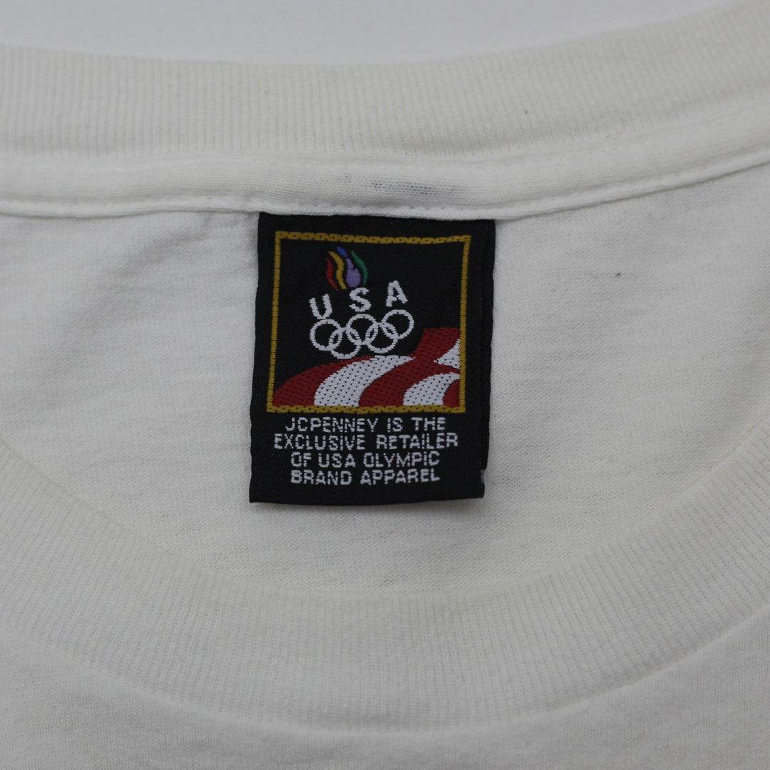 Vintage 1996 USA Olympic Graphic T-Shirt Size L