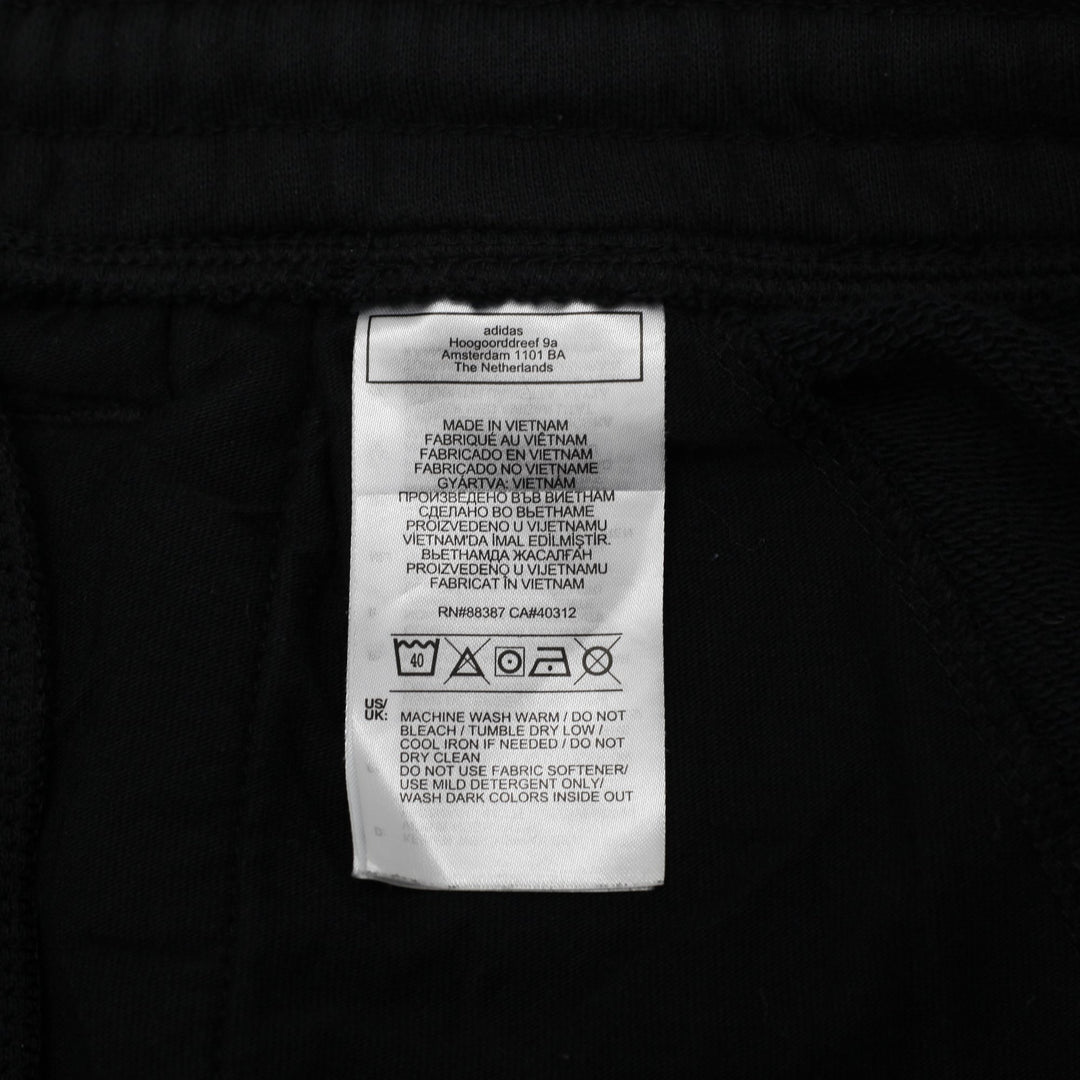 Mens Adidas Originals Big Trefoil Outline Sweat Shorts Black GE0821 Size L