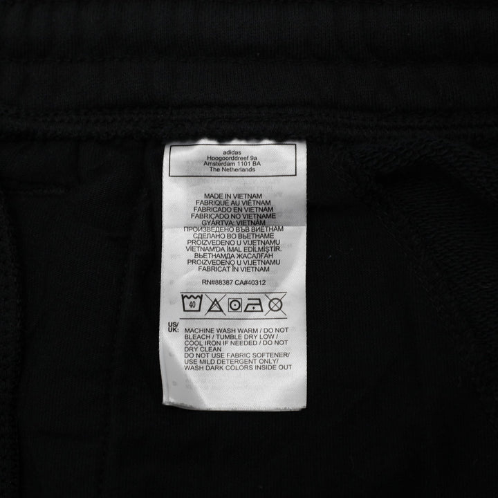 Mens Adidas Originals Big Trefoil Outline Sweat Shorts Black GE0821 Size L
