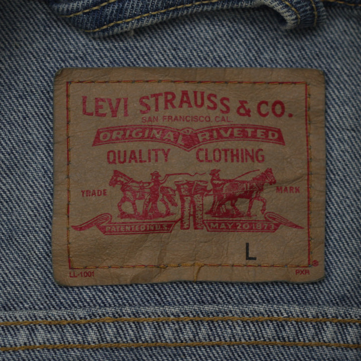 Vintage Levi Strauss Denim Trucker Jacket L - Fashion Rerun Vintage Migration_Jacket