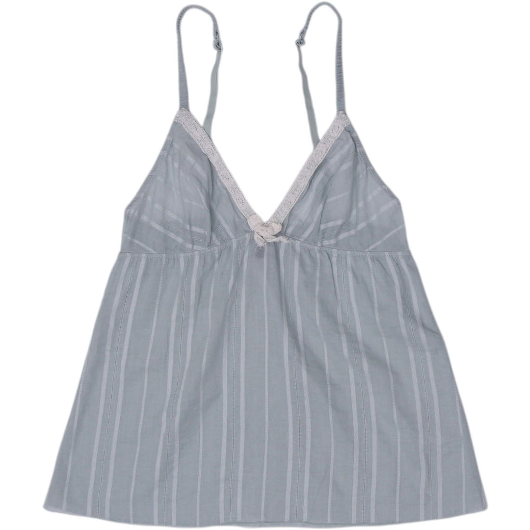 Y2K Ladies Intimate Lace Trim Strappy Tank Top
