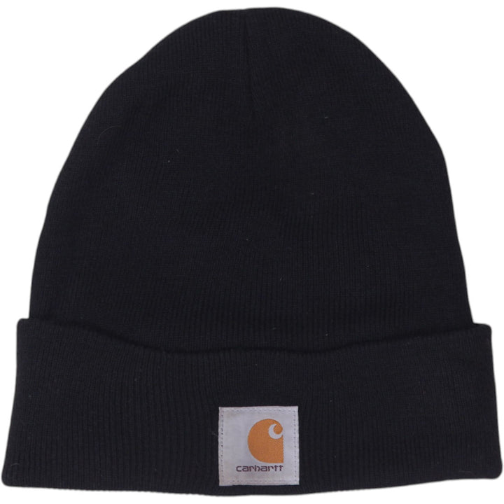 Mens A18 BLK Carhartt Knitted Beanie