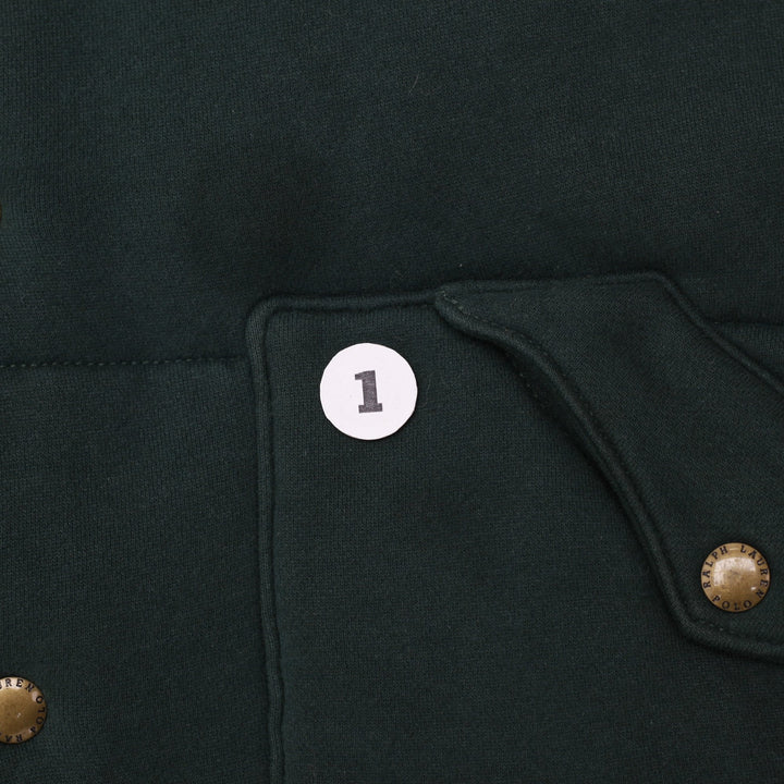 Vintage Mens Polo Ralph Lauren Dark Green Puffer Vest Size L | Migration_Vests - View 7 | Fashion Rerun